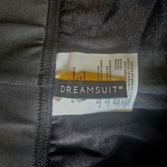 EUC Dreamsuit Swim Bikini Tankini Bottoms Plus Size 16W Black High Waist - Picture 4 of 4